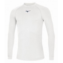 Mizuno Maglia Termica Intima Core Manica Lunga Bianco/Blu